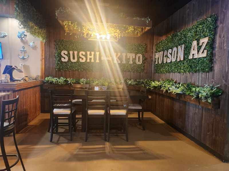 Sushi-Kito Restaurant interior